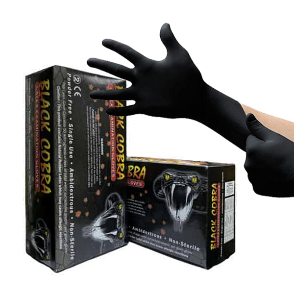 Black Cobra Examination Glove WJX Supplies